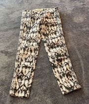 Pour x H&M Black & White Print Jeans ( 2 )