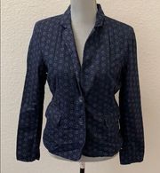 Cynthia Rowley dark blue blazer jacket medium M Excellent Condition versatile