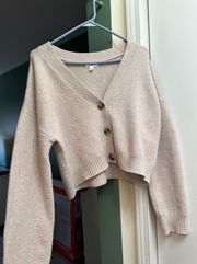 Women Cropped Cardigan 