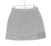 Peter Millar Golf Skort Floral Women's M Gray Stretch Activewear