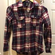 Rue21 plaid flannel shirt