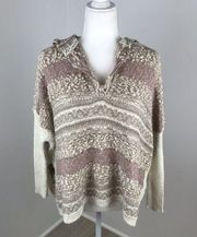 Hollister Co Boho Oversized Hooded Sweater Size XS