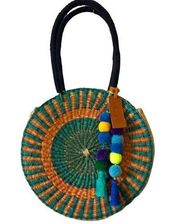 Nena &‎ Co Gana hand crafted rattan bag