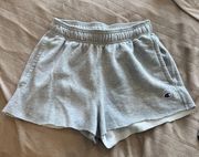 Grey Cut Off Fleece Sweat Pant Shorts