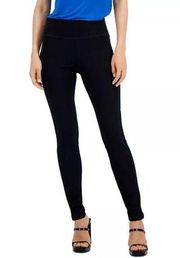 I.N.C. INTERNATIONAL CONCEPTS Women's Pull-On Ponte Black leggings 8P