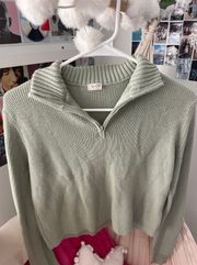 Sage Casey Half-Zip Sweater