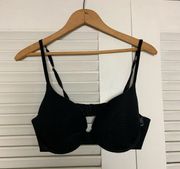 36C Vince Camuto Black Seamless underwire bra