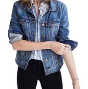 NEW Madewell The Jean Jacket in Pinter Wash, 3X