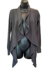 CONVERSE ONE STAR Grey Draped Cardigan - size XS