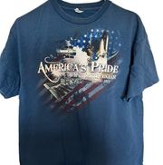 2000s Space Tee! The back has all of the planes used with years