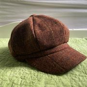 Brown Bakers Hat 