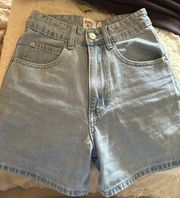 Light Wash Shorts 