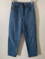 Vintage Woman’s 80s-90s Bill Blass High Waisted Easy Fit Mom Jeans Size 10