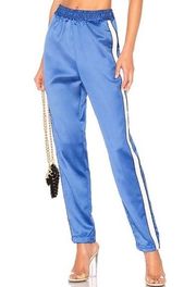 Lovers + Friends Tailored Track Trousers Pants in Blue Combo