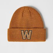 NWT ZARA LETTER “W” beanie