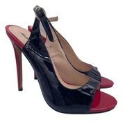 Amanda Harris slingback peep toe  Size 8.5