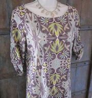 Soybu Dress Womens Size M Purple Paisley