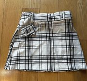 ZARA Belted Mini Skirt