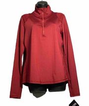 Victoria Sport Activewear l Pullover Jacket Maroon