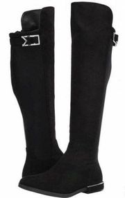 Calvin Klein Presley over knee black boots size 7