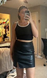 Leather Skirt