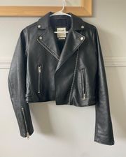 Abercrombie Vegan Leather Jacket