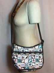 LeSportsac Crossbody Bag in Bon Bon Print EUC