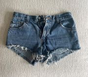 Levi’s Vintage 550 Classic Relaxed Tapered Denim Shorts