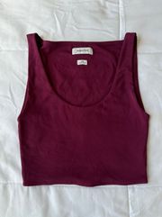 Contour Scoopneck Tank by Babaton