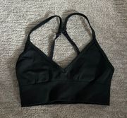 Black Sports Bra