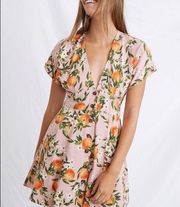 Marine Layer Camila Dress in Orange Size XS