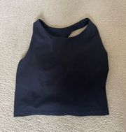 Black Sports Bra