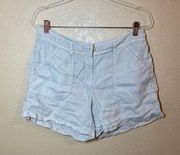 Tommy Bahama Women’s Shorts Size 10 Linen Twill Tan Stretch