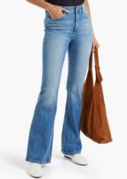 DL1961 Bridget Mid Rise Instasculpt Bootcut Jean Ares Size 32