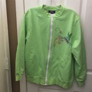 Ladies’ Aces Zip-front Hummingbird Embellished Jacket (Bust 43”)