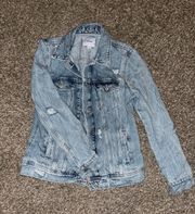 Distressed Jean Jacket