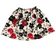 Grace Karin Floral A Line Skirt Sz XL