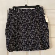 Croft & Barrow Skorts size S brand new with tag black and white combination