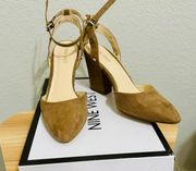 Natural Tan Sinclairo Heels 7.5