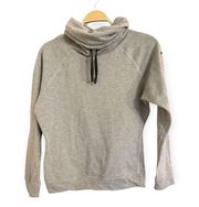 Nike Grey Cowl Neck Long Sleeve Pullover Hoodie Size XS