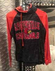 Three square University Of Louisville Hoodie