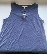 Dark Blue Tank Top