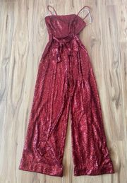 Alexis 3048 Burgundy Jumpsuits by Dressy