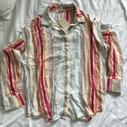 Beyond words buttons up shirt.   NWT