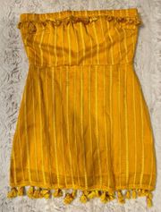 Size Large Strapless Dress 