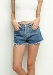 Brandy Melville John Galt High Waisted Jean Shorts L