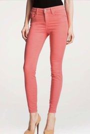 Habitual Vivid Pink Grace High Rise Skinny Jeans size 25