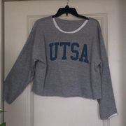 Champion Cropped College Sweatshirt