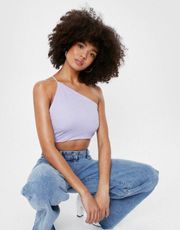 Asymmetric Bow Tie Crop Top