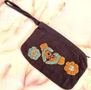 Roxy brown coin purse